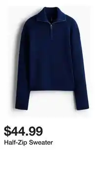 H&M Half-Zip Sweater offer