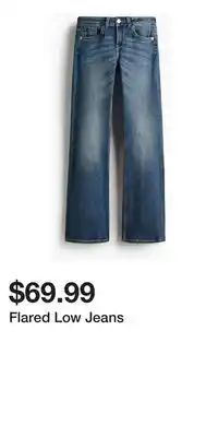 H&M Flared Low Jeans offer