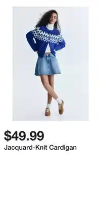 H&M Jacquard-Knit Cardigan offer