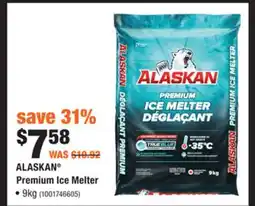 Home Depot ALASKAN Premium Ice Melter offer