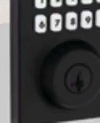 Home Depot Weiser Powerbolt Keypad Electronic Deadbolts Matte Black offer