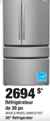 Home Depot FRIGIDAIRE 36 Refrigerator offer
