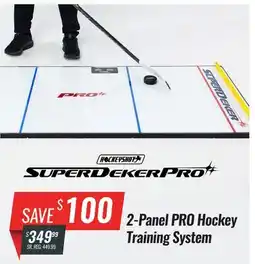 Hockey Life HOCKEYSHOT 2-PANEL PRO HOCKEY TRAINING SYSTEM offer