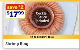 M & M Food Market Shrimp Ring offer