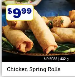 M & M Food Market Chicken Spring Rolls offer