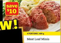 M & M Food Market Meat Loaf Minis offer