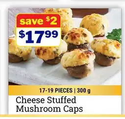 M & M Food Market Cheese Stuffed Mushroom Caps offer