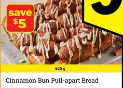 M & M Food Market Cinnamon Bun Pull-apart Bread offer