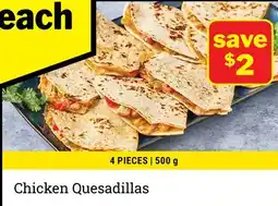 M & M Food Market Chicken Quesadillas offer