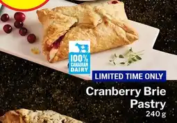M & M Food Market Cranberry Brie Pastry offer