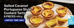 M & M Food Market Salted Caramel Portuguese Style Custard Tarts offer