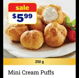 M & M Food Market Mini Cream Puffs offer