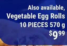 M & M Food Market Vegetable Egg Rolls offer