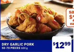 M & M Food Market DRY GARLIC PORK offer