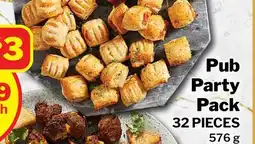 M & M Food Market Pub Party Pack offer