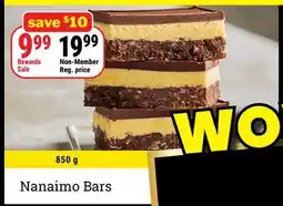 M & M Food Market Nanaimo Bars offer