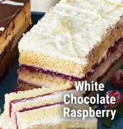 M & M Food Market White Chocolate Raspberry offer