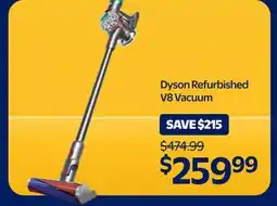Walmart Dyson Refurbished V8 Vacuum offer