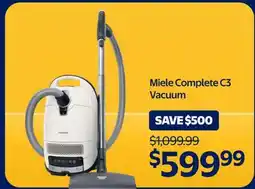 Walmart Miele Complete C3 Vacuum offer