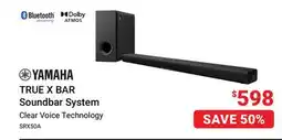 Visions Electronics YAMAHA TRUE X BAR Soundbar System offer