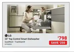 Visions Electronics LG 24 Top Control Smart Dishwasher offer