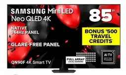 Visions Electronics SAMSUNG Mini LED Neo QLED 4K NATIVE 144Hz PANEL GLARE-FREE PANEL offer