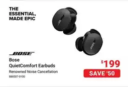 Visions Electronics Bose QuietComfort Earbuds offer