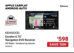 Visions Electronics Kenwood Excelon 6.75 Navigation DVD Receiver offer