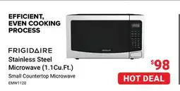 Visions Electronics Frigidaire Stainless Steel Microwave (1.1Cu.Ft.) offer
