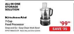 Visions Electronics KitchenAid 7-Cup Food Processor offer