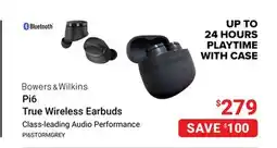 Visions Electronics Bowers & Wilkins Pi6 True Wireless Earbuds offer