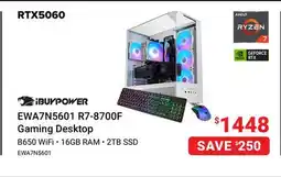 Visions Electronics iBUYPOWER Gaming Desktop offer