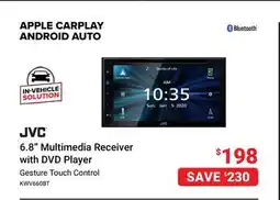 Visions Electronics JVC 6.8 Multimedia Receiver with DVD Player offer