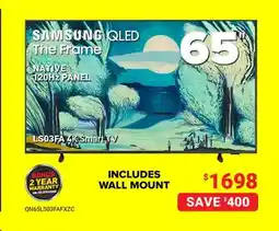 Visions Electronics Samsung LS03FA 4K Smart TV 65 offer