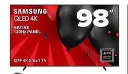 Visions Electronics Samsung Q7F 4K Smart TV NATIVE 120Hz PANEL offer