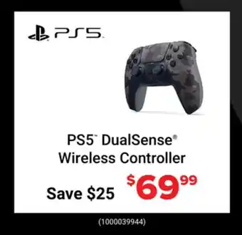 Visions Electronics PS5 DualSense Wireless Controller offer