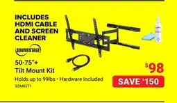 Visions Electronics Soundstage 50-75+ Tilt Mount Kit offer