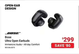 Visions Electronics Bose Ultra Open Earbuds offer