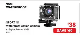 Visions Electronics SPORT 4K Waterproof Action Camera offer