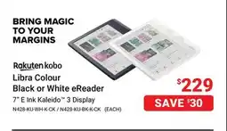 Visions Electronics Rakuten Kobo 7 E Ink Kaleido 3 Display offer
