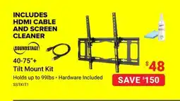 Visions Electronics Soundstage 40-75 + Tilt Mount Kit offer