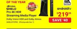 Visions Electronics Nvidia Shield Pro 4K HDR Streaming Media Player offer