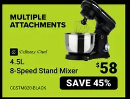 Visions Electronics 4.5L 8-Speed Stand Mixer offer