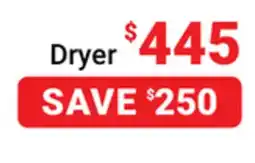 Visions Electronics MOFFAT 27 6.2 cu. ft. Electric Dryer offer