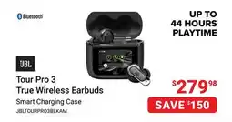 Visions Electronics JBL Tour Pro 3 True Wireless Earbuds offer