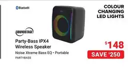 Visions Electronics Soundstage Party-Bass IPX4 Wireless Speaker offer