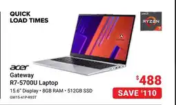 Visions Electronics Acer Gateway R7-5700U Laptop offer