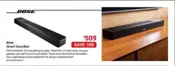 Visions Electronics Bose Smart Soundbar offer