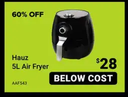 Visions Electronics Hauz 5L Air Fryer offer