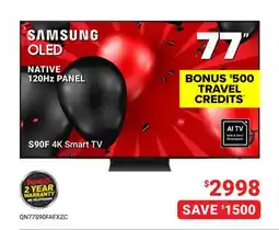 Visions Electronics Samsung 77 S90F 4K Smart TV offer